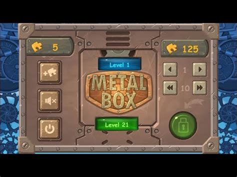 metal box walkthrough|Metal Box ! Hard Logic Puzzle Level 1 .